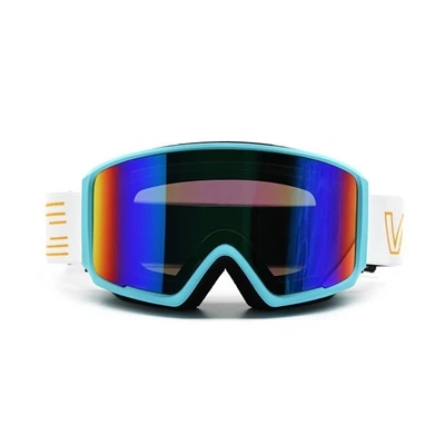 Rete an sekirite sou pant yo ak gwo linèt ski anti-bouya doub kouch